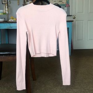 brandy melville ribbed long sleeve